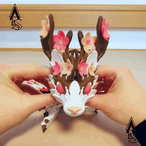 Kirschblüten Drache