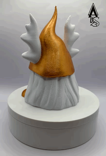 Wichtel Rentier bronze