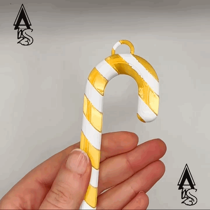 Weihnachtsbaumschmuck: Zuckerstange