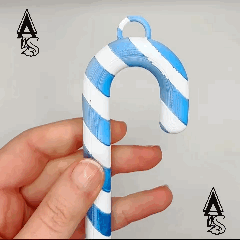 Weihnachtsbaumschmuck: Zuckerstange