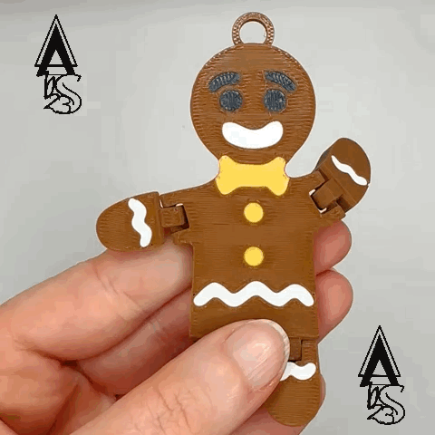 Weihnachtsbaumschmuck: Lebkuchenmann