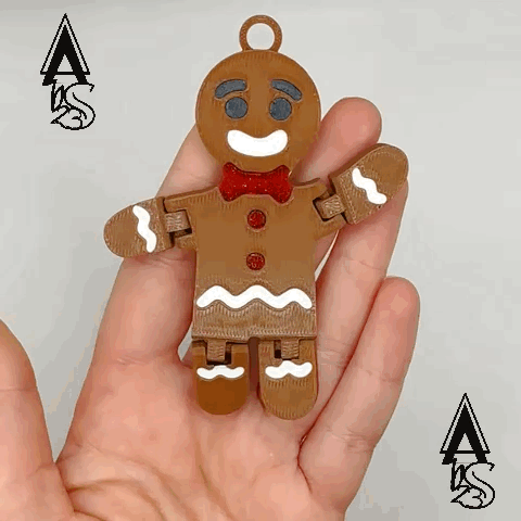 Weihnachtsbaumschmuck: Lebkuchenmann