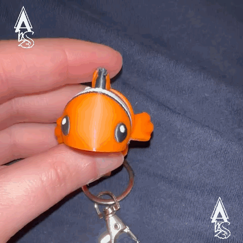Clownfisch Schlüsselanhänger