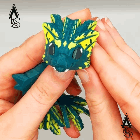 Walddrache Schlüsselanhänger