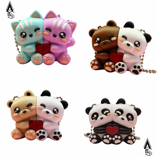 Better Togehter- magnetische Schlüsselanhänger